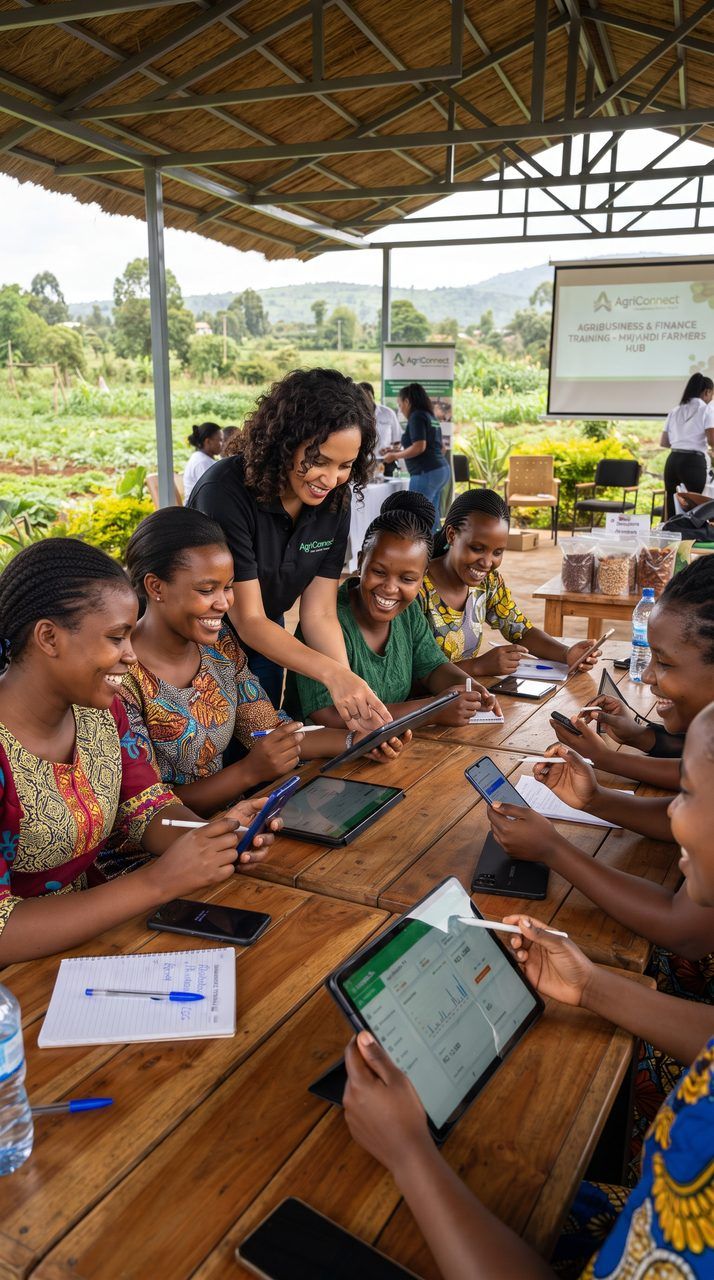 Digital monitoring of farmer and production data